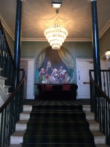 The staircase at Hotel du Vin, Poole