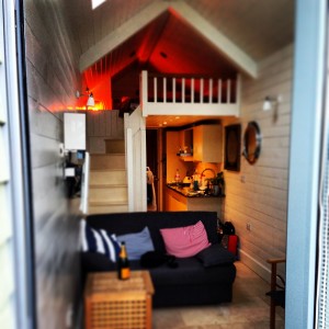 Shaldon Beach Hut No.1 - one of my favourite unique places to stay in the UK