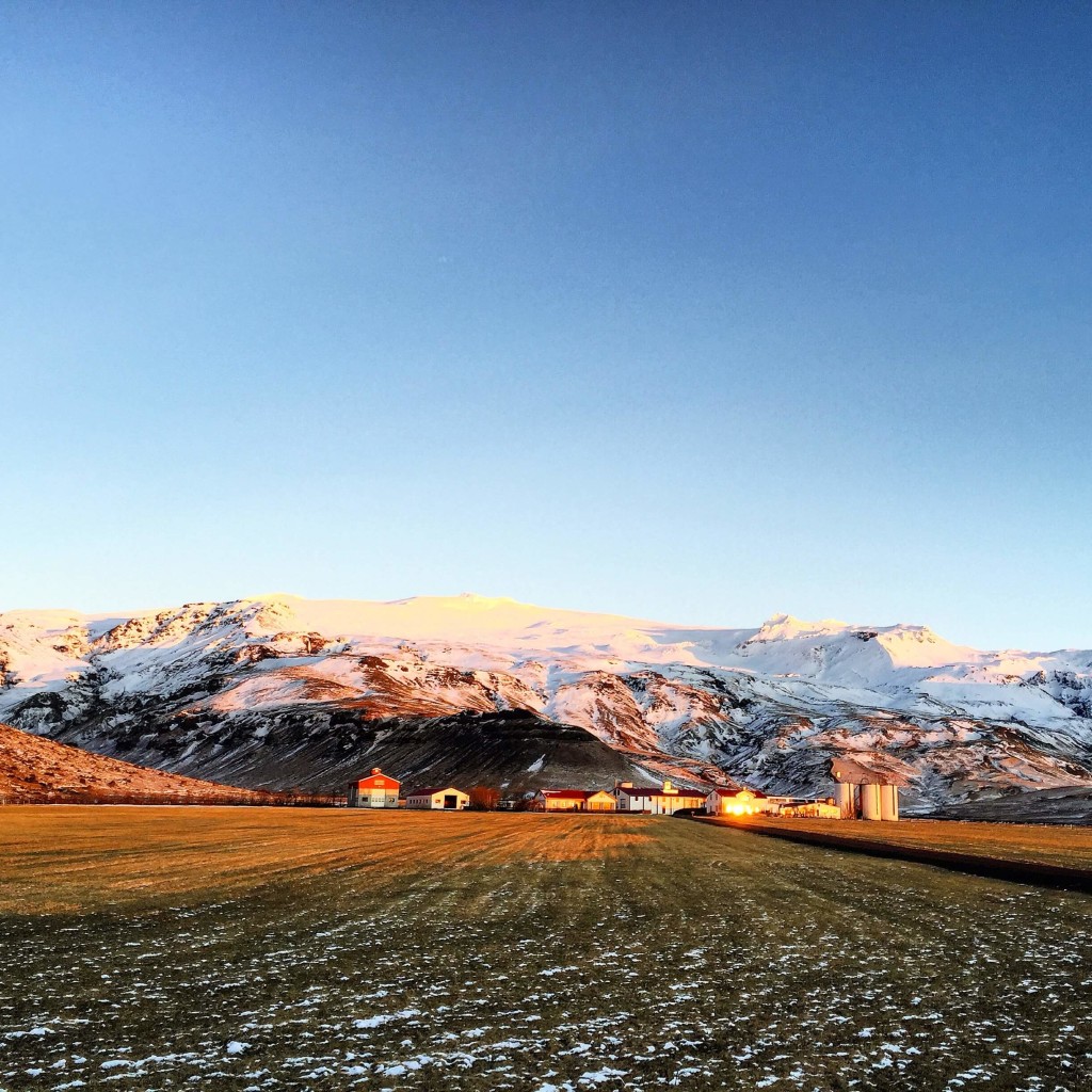 Eyjafallajokull volcano
