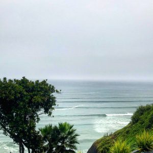 Waves in Miraflores, Lima, Peru