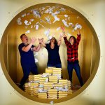 In the bank vault, Eye Candy, Toronto, Canada.