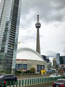 CN Tower and Rogers Centre.