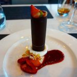 Dessert at the 360 Restaurant, CN Tower Toronto.