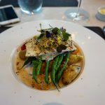 Dinner at the 360 Restaurant, CN Tower, Toronto.