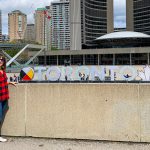 Me by the Toronto sign.