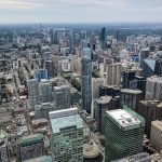 Views of Toronto from the CN Tower.