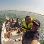 Boat selfie, Keyhaven