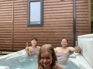 Hot tub, Woodland Lakes Lodges, Yorkshire