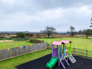 Views from the play park at The Drift Inn, New Forest.