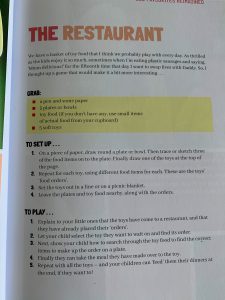 Five Minute - Restaurant Game - This book has loads of things to do with kids during lockdown