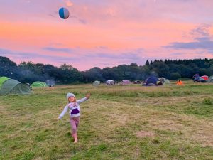 Manor campsite in Dorset