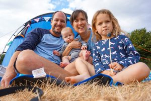 Camping at Harry's Field, New ForestJPG