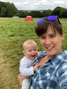 Jack and I at Benville Manor, Dorset