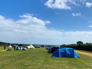 Lepe Beach campsite