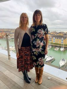 Me and my Mum, baby shower March 2020
