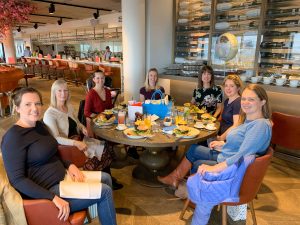 Guests at my baby shower, March 2020