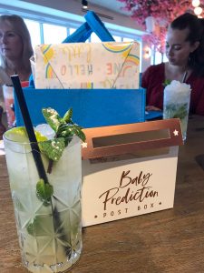 Image of baby shower decorations, March 2020, Southampton Harbour Hotel