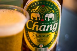 Chang beer, bangkok