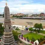 Unique views of Bangkok from Wat Pho