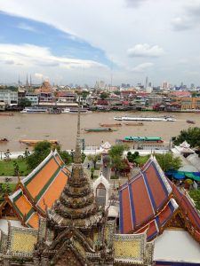 Unique views of Bangkok from Wat Pho
