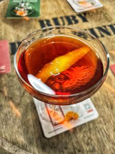 Negroni Cocktail at Wyrd Spirits