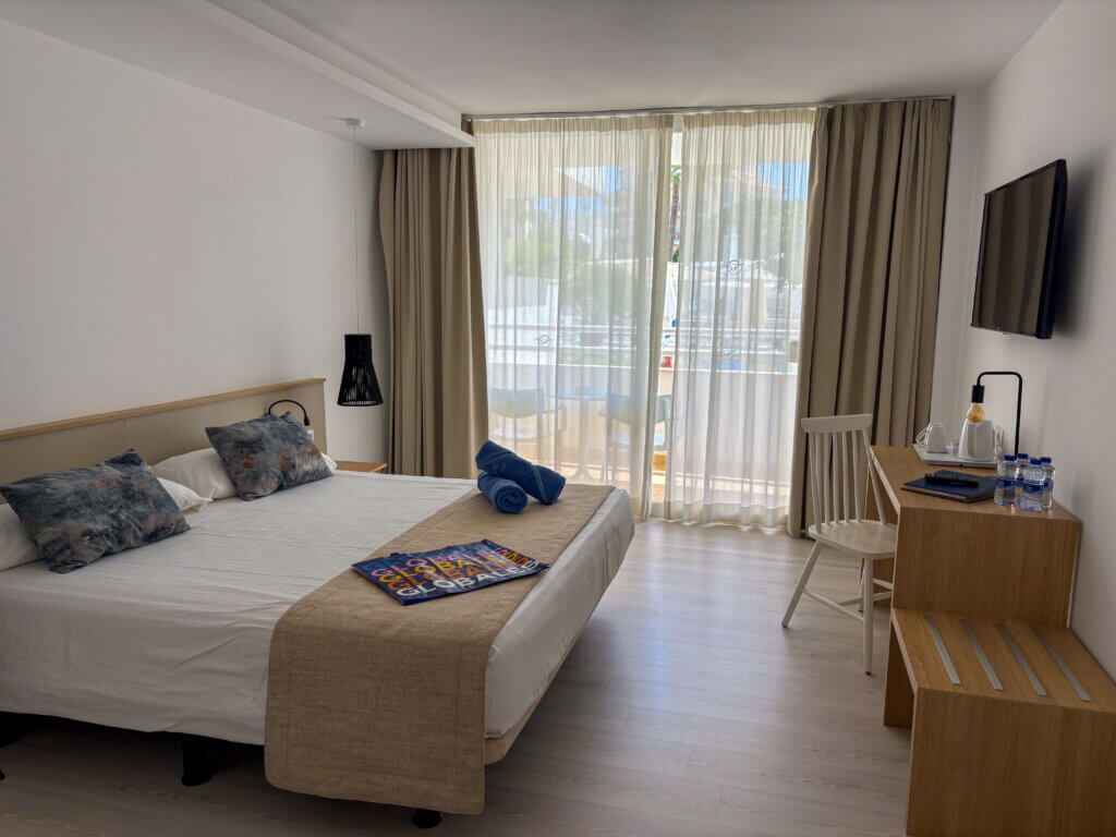 A suite at Globales Cala Bona, Majorca