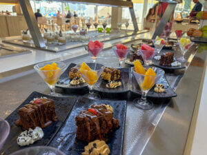 Dessert at Globales Cala Bona, Majorca